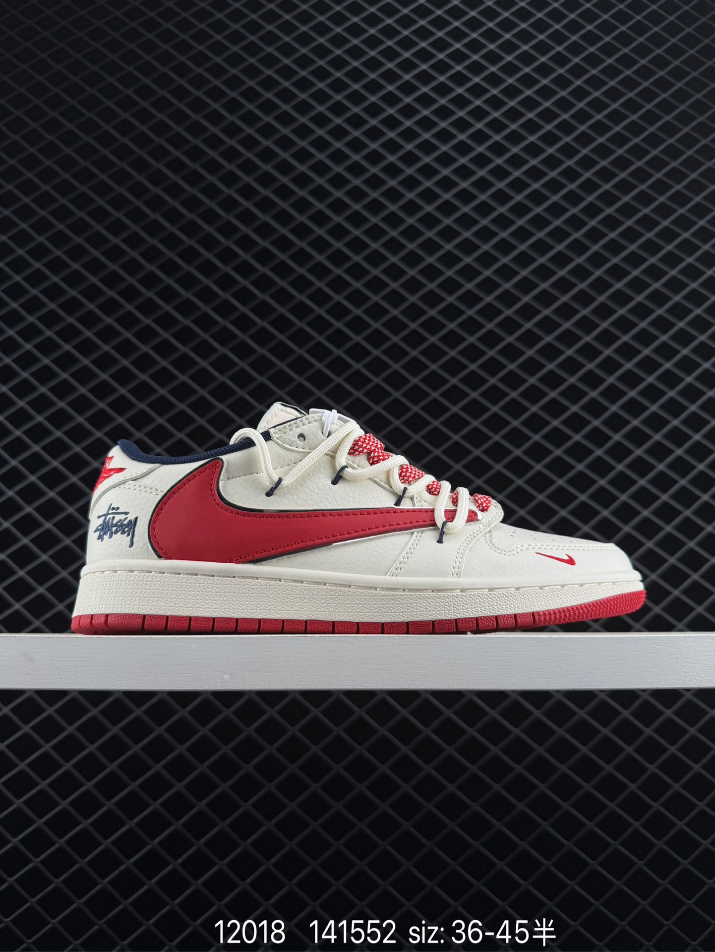 Travis Scott x Nike Air Jordan 1 Low x Stussy x Supreme